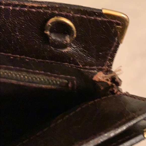 Vintage Salvatore Ferragamo Brown Logo Suede Bag - Picture 15 of 16